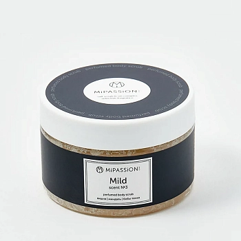 MIPASSIONcorp Скраб парфюмированный, вишня, миндаль, бобы тонка / Mild MiPASSiON 250 мл, фото 2