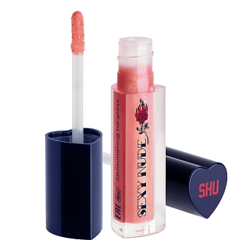SHU Блеск для губ мерцающий, №447 / Sexy Nude 3,5 мл, фото 2