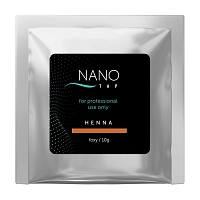 Хна для бровей в саше, рыжий / NanoTap foxy 10 гр, NANO TAP