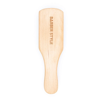 DEWAL PROFESSIONAL Щетка для укладки волос и бороды, натуральная щетина, 7-рядная, фото 2