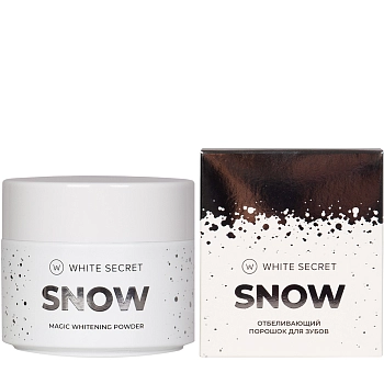 WHITE SECRET Порошок зубной предотвращает развитие кариеса и пародонтоза / White Secret SNOW 70 гр, фото 2