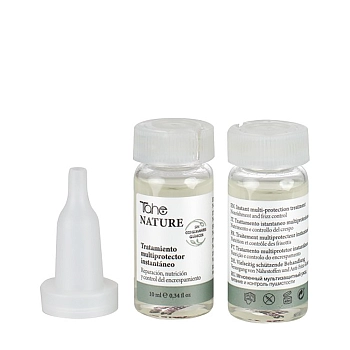 TAHE Сыворотка для мгновенной защиты волос / NATURE-MULTIPROTECTOR INSTANT SYSTEM 6*10 мл, фото 4