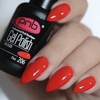 PNB 206 гель-лак для ногтей / Gel nail polish PNB 8 мл, фото 4