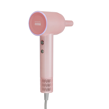 DEWAL PROFESSIONAL Фен DEWAL BEAUTY Candy, розовый, 1800 Вт, бесщеточный мотор, 1 насадка, фото 9
