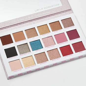 LAYLA COSMETICS Палитра теней для глаз, Baba / Layla Cosmetics 23,4 гр, фото 3