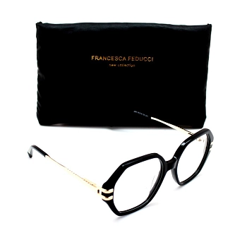 FRANCESCA FEDUCCI Оправа для очков, ацетат 2865 c01 / FRANCESCA FEDUCCI, фото 4