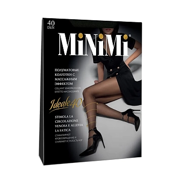 Колготки Nero 4 (L), утяжка по ноге / IDEALE 40 