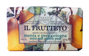 Мыло Мята и айвовая груша / Mint & Quince pear 250 г