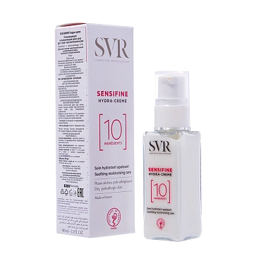 SVR Крем успокаивающий и увлажняющий для сухой чувствительной кожи / Sensifine 40 мл