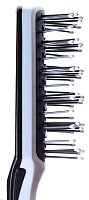 HAIRWAY Щетка Glaze массажная на пластмассовой основе, пластиковые штифты, 7 рядов, фото 2