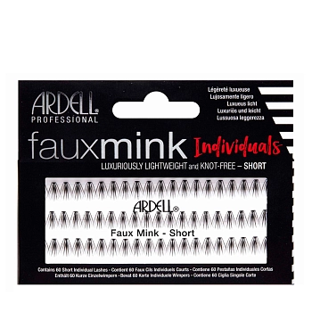 Пучки ресниц короткие, черные / Dura Lash Flare Short Black