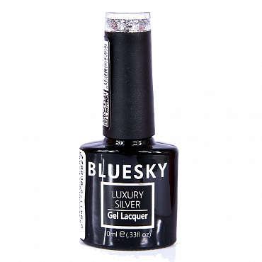 BLUESKY LV750 гель-лак для ногтей / Luxury Silver 10 мл