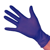 Перчатки нитрил фиолетовые М / Safe&Care XN 303 200 шт, SAFE & CARE