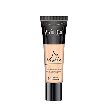 Крем тональный, тон 04 розово-бежевый / I'm Matte 25 мл