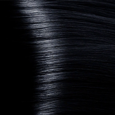 KAPOUS 1.1 крем-краска для волос с гиалуроновой кислотой, иссиня-черный / HY 100 мл