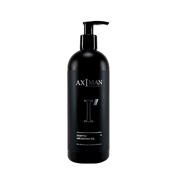 Шампунь-гель для душа мужской 2в1 / Axione Laboratory Shampoo And Shower Gel 500 мл