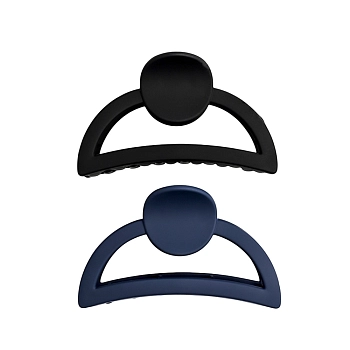 KOSMO SHTUCHKI Набор заколок-краб Круг 2 шт, цвет в ассортименте / KosmoShtuchki, фото 2