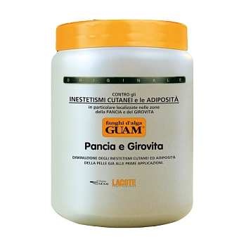 Маска антицеллюлитная для живота и талии / FANGHI D`ALGA 1000 г, GUAM