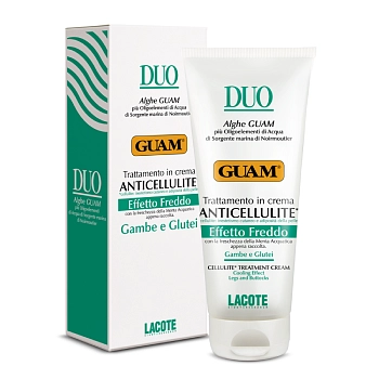 GUAM Крем антицеллюлитный с охлаждающим эффектом / DUO 200 мл, фото 2