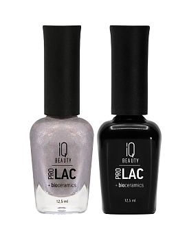IQ BEAUTY 052 лак для ногтей укрепляющий с биокерамикой / Nail polish PROLAC + bioceramics 12.5 мл, фото 4