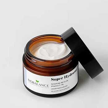 BIOBALANCE Крем для лица с церамидами 0,2% + Витамином F 1% / SUPER HYDRATOR CREAM 50 мл, фото 3