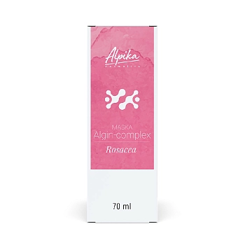 АЛЬПИКА Маска альгинатная для чувствительной кожи лица / Maska Algin-complex Rosacea 70 г, фото 2