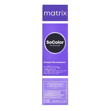 MATRIX 508NW краситель перманентный аммиачный, светлый блондин натуральный теплый / SoColor Pre-Bonded 90 мл, фото 3