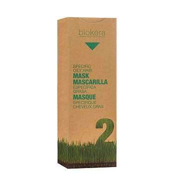 SALERM COSMETICS Маска для жирной кожи головы / BIOKERA 200 мл, фото 2