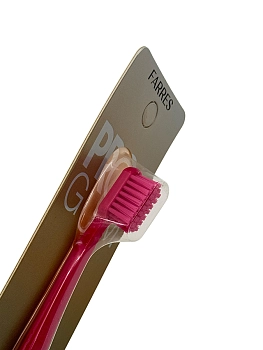 IWOU PROFESSIONAL Зубная щетка Глубокое очищение фуксия/FARRES PRO GUM, фото 2