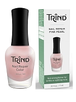 Укрепитель для ногтей розовый перламутр / Nail Repair Pink Pearl 9 мл, TRIND