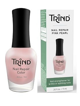 TRIND Укрепитель для ногтей розовый перламутр / Nail Repair Pink Pearl 9 мл