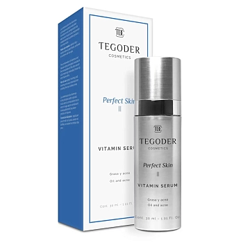 TEGOR Крем-эмульсия с витаминами для комбинированной и жирной кожи / PERFEKT SKIN 30 мл, фото 2