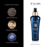 T-LAB PROFESSIONAL Спрей биоактивный энергетический для волос / Sapphire Energy Bio-active mist 150 мл, фото 3