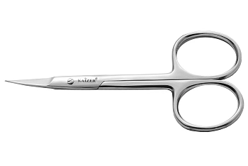 KAIZER Ножницы маникюрные, закругленные, матовые, ручная алмазная заточка, фото 2