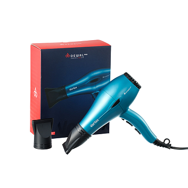 DEWAL PROFESSIONAL Фен DEWAL VORTEX, морская волна, 2600 Вт, ионизация, 2 насадки, провод 3 м, фото 8