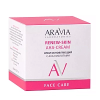 ARAVIA Крем обновляющий с АНА-кислотами / ARAVIA Laboratories Renew-Skin AHA-Cream 50 мл, фото 4