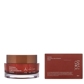 POGONIA Крем интенсивно омолаживающий с бакучиолом / BAKUCHIOL CURE INTENSIVE CREAM 50 мл, фото 2