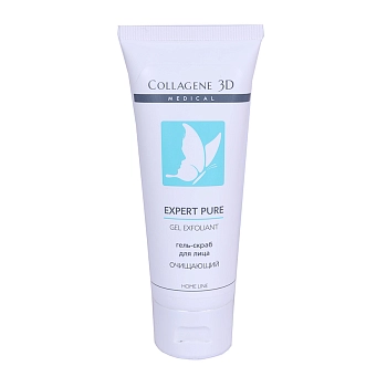 MEDICAL COLLAGENE 3D Гель-скраб для лица / EXPERT PURE GEL EXFOLIANT 75 мл, фото 3