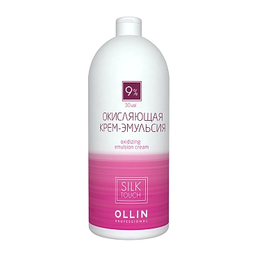 OLLIN PROFESSIONAL Крем-эмульсия окисляющая 9% (30vol) / Oxidizing Emulsion cream SILK TOUCH 1000 мл