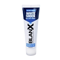 BLANX Паста зубная отбеливающая / White Shock Crystal White 75 мл, фото 1