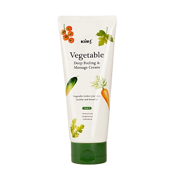 Крем овощной для лица / Kims Vegetable Deep Peeling & Massage Cream 200 мл