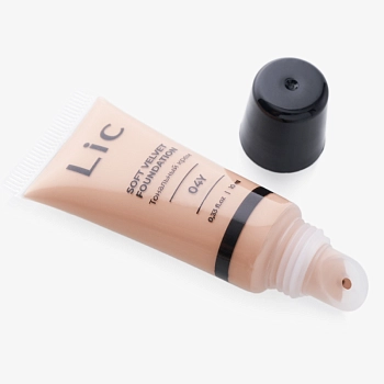 LIC Крем тональный мини-версия, 04Y / Soft Velvet Foundation Mini version 10 мл, фото 2