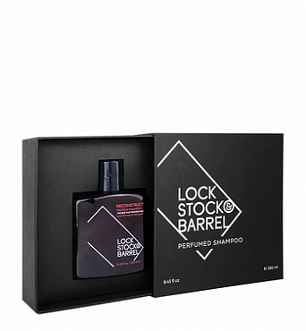 LOCK STOCK BARREL Шампунь для тонких волос парфюмированный в подарочной упаковке / LS&B Reconstruct 250 мл