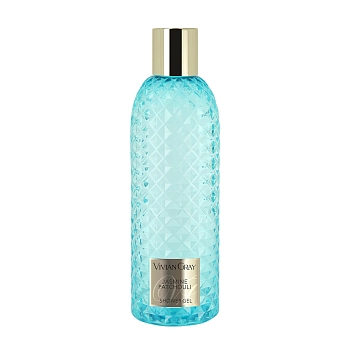 Гель для душа, жасмин и пачули / Shower Gel Gemstone Turquoise J&P 300 мл
