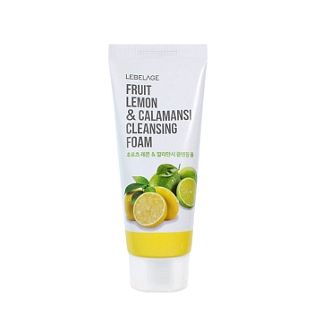 Пенка для умывания с экстрактом лимона и каламанси / Lebelage Fruit Lemon & Calamansi Cleansing 100 мл
