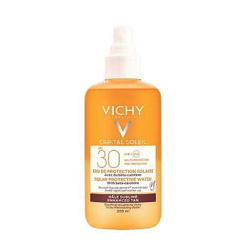 Спрей солнцезащитный двухфазный активатор загара SPF 30 / Capital Ideal Soleil 200 мл