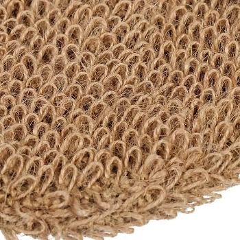 BEAUTY FORMAT Мочалка натуральная из волокна джута, варежка / BEAUTY FORMAT 1 шт, фото 3