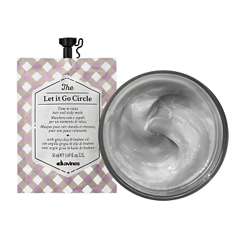 DAVINES SPA Маска-релакс для волос и кожи головы / The Circle Chronicles The Let It Go Circle 50 мл, фото 2