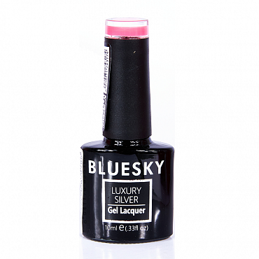 BLUESKY LV742 гель-лак для ногтей / Luxury Silver 10 мл