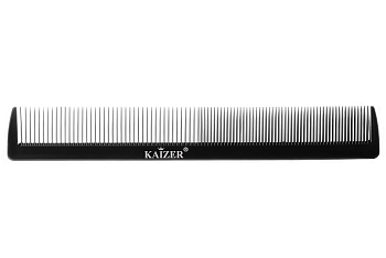 KAIZER Гребень пластиковый без ручки, двойной, цвет черный, фото 2